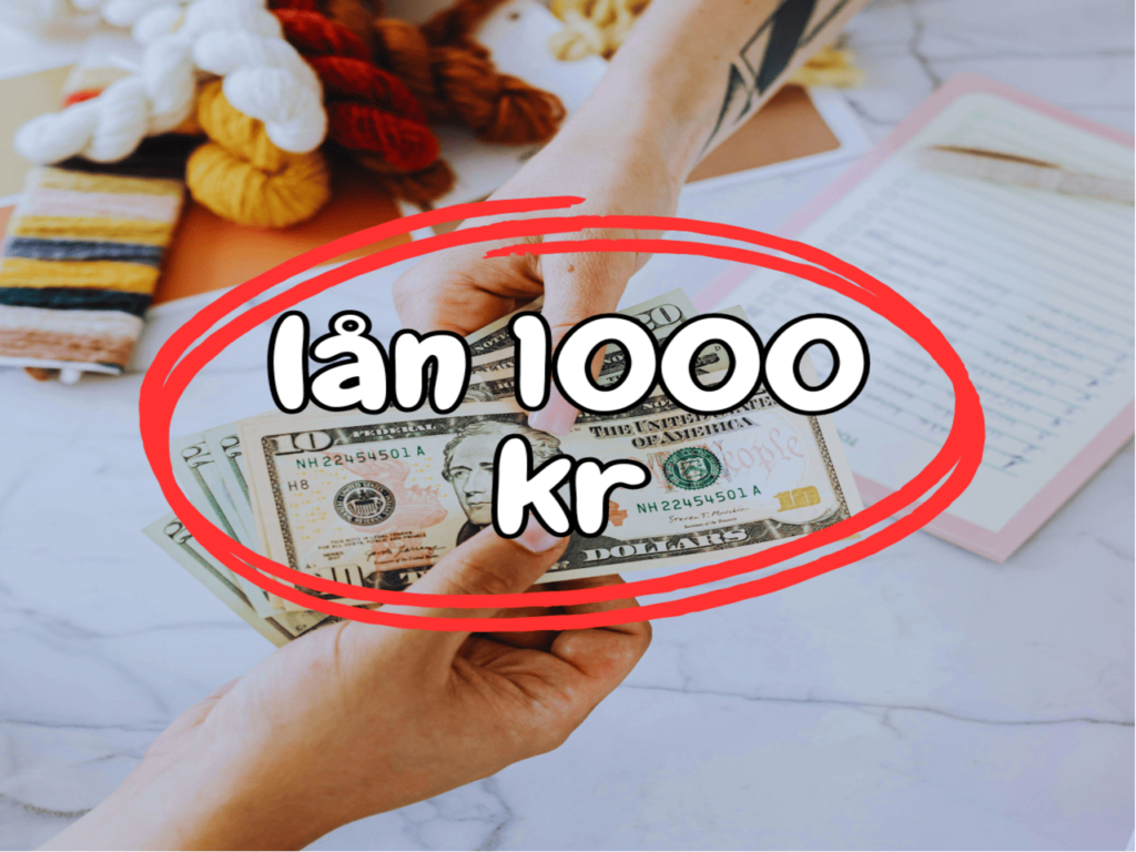 lån 1000 kr